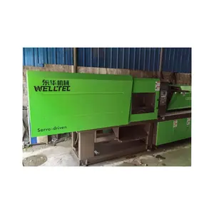 Big discount China brand WELLTEC 130ton energy-saving system used small injection molding machines for making plastic products