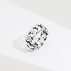 Độc đáo 925 bạc vòng trò<span class=keywords><strong>n</strong></span> thiết kế mới cho nam. - Product Image 1