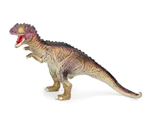 Venta caliente vinilo Dino figura de acción Allosaurus dinosaurio suave juguete