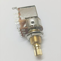 Push-Push Pots Brass Shaft Potentiometer Guitar Switch