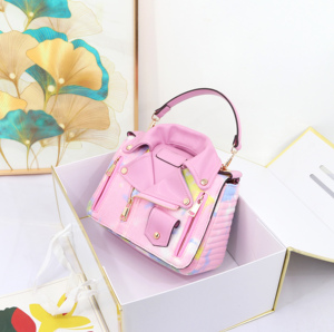 <span class=keywords><strong>Borsa</strong></span> a Tracolla da Donna alla Moda con Colletto Unico, <span class=keywords><strong>Borsa</strong></span> a Mano in PU di Alta Qualità per Ragazze, Bestseller, Produzione di Fabbrica, 26 cm - Product Image 4