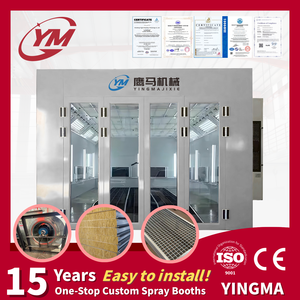 ห้องพ่<span class=keywords><strong>น</strong></span>สีรถยนต์ CE สำหรับ OEM |   ห้องอบสีแบบมีพัดลม 3 ตัว สำหรับงา<span class=keywords><strong>น</strong></span>พ่<span class=keywords><strong>น</strong></span>สีใยแก้ว 4 ประตู |   ฟิลเตอร์ VF600 ฟิลิปส์ LED ขนาดที่กำห<span class=keywords><strong>น</strong></span>ดเอง ออกแบบฟรี - Product Image 1