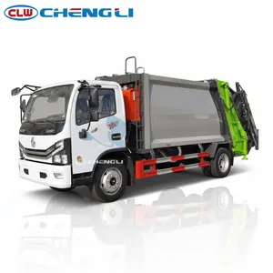 Proveedor de Proyectos para Sudamérica: Camión de Basura Dongfeng D7 4X2 con Brazo Elevador Hidráulico de 10000L - Product Image 6