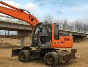 Pelle sur chenilles multifonction japonaise originale d'occasion Hitachi ZX170 Haute efficacité Hitachi ZX350 200170 en bon état en vente - Product Image 4