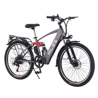 Fournisseur B2B de E-MTB à suspension complète 400W, freins à disque hydrauliques, batterie 36V 15Ah, pour l'escalade et le trail