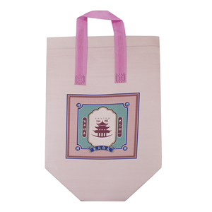 Sacs isothermes réutilisables écologiques pour le déjeuner, les boissons, auto-adhésifs, non tissés, roses - Product Image 5