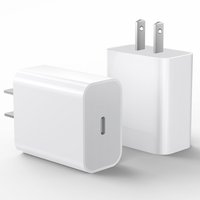 Chargeur mural USB Type-C PD à charge rapide 20W 30W en gros pour iPhone 16/15/14/13/12/11 Plus, iPad 11/Air Pro