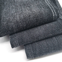 Tissu Denim Chenille 10.8oz anneau slub Medium Grey stretch jean tissu nouvelle arrivée Aufar