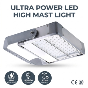 Luminaria LED IP66 de aluminio para mástil alto con terminal, 150lm/W, anticorrosión y 5 años de garantía - Product Image 3