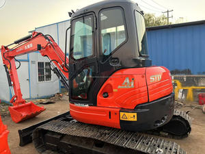 Excavadora de orugas usada 2022 KX155-5 U55-4 U50 Zero Tail Bagger con capacidad de cazo de 0.19m, compatible con Kubota KX161 KX163 KX165 - Product Image 5