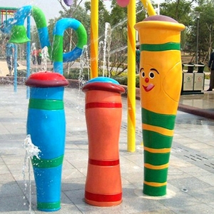 Fabbrica su misura in acciaio inox per interni eco-friendly acqua arcobaleno anello Spray Park per la piscina - Product Image 6