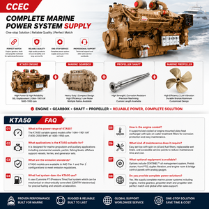Motor Diésel Marino SCDC CCEC Original Cummins KT50 KTA50-M2 1800HP 1900RPM <span class=keywords><strong>V16</strong></span> 50L Tier 1/2 para Remolcadores y Barcos <span class=keywords><strong>de</strong></span> Trabajo - Product Image 6