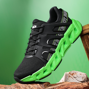 Zapatillas Deportivas para Hombre con Suela Moldeada Personalizada, Diseño Completo OEM, Directo de Fábrica, Transpirables, para Correr - Product Image 3