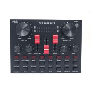 Demao V8S bán buôn USB Card âm thanh với âm thanh mixer giao diện âm thanh hội đồng quản trị giọng nói Changer cho PC chơi Game ghi âm - Product Image 4