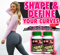 Capsules Aguaje Personnalisables avec Logo Privé pour l'Augmentation des Fesses et des Hanches, Amélioration du Volume des Fesses, 500mg, 60 Capsules, Adulte