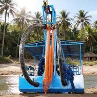 Drague à sable portable pour une utilisation facile dans les canaux étroits