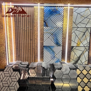 Panel Acústico Decorativo de Madera Wayon, Revestimiento de Pared Absorbente de Sonido, Tablero de MDF con Chapa de Madera y Fieltro para Cine en Casa - Product Image 3