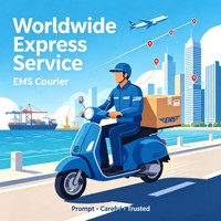 Service d'expédition rapide de colis avec DHL UPS FedEx EMS, coursier international fiable porte-à-porte pour les marchandises e-commerce