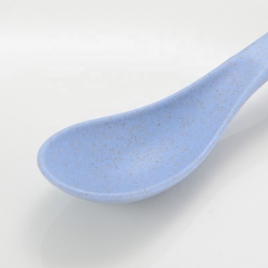 Unbreakable Durable Eco Tableware Set Wheat <strong>Straw</strong> Pulp Fiber Kid <strong>Bowl</strong> <strong>with</strong> Spoon - Product Image 4