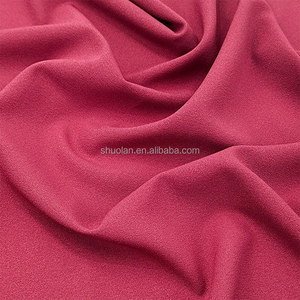 Tissu en crêpe de chiffon épais 100 % polyester, couleurs personnalisées, impression sur mesure, faible MOQ, prix abordable - Product Image 1