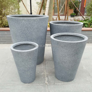 Kit de pots de fleurs en argile écologique pour l'extérieur, uniques, légers, pour la maison et les expositions - Product Image 6