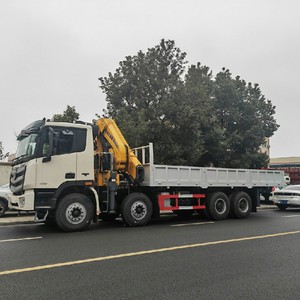 Camion-grue Foton 8x4 30 tonnes Diesel Neuf avec grue à flèche hydraulique à bras articulé manuel - Product Image 4