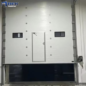 Portes coulissantes d'<span class=keywords><strong>atelier</strong></span> d'occasion, résistantes au feu, en acier moderne, finition en polymère imperméable, Guangdong - Product Image 1