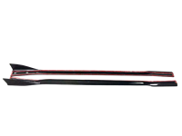 Nouveau kit carrosserie en fibre de carbone pour Audi RS7 avec jupes latérales, installation par vis, renforcement de la barre de pare-chocs