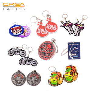 Porte-clés Ananas Nouveau Design Pas Cher en Gros, Porte-clés Souris Personnalisé, Souvenir <span class=keywords><strong>2D</strong></span> 3D, Porte-clés Vélo en Caoutchouc PVC <span class=keywords><strong>Smiley</strong></span> - Product Image 6