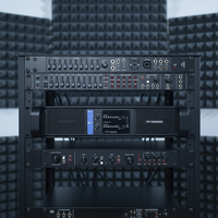 Amplificateur de puissance numérique actif 4 canaux FP Professional 10000Q 1350W X4 Classe D pour XLR, scène, karaoké, DJ, 4 ohms, métal
