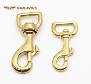 Kait tali penuntun anjing Aloi seng, kualitas tinggi lapis emas mawar baja tahan karat jepret klip pegas Harness hewan peliharaan di Kuningan - Product Image 6