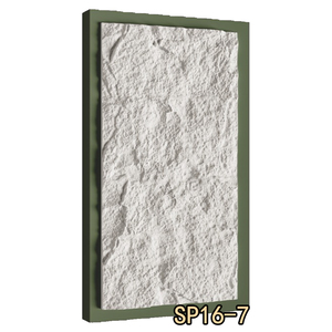 Fondo de TV Biblioteca Hotel Revestimiento de pared Paneles de piedra de PU Piedra natural artificial impermeable Bajo costo Fácil instalación - Product Image 5