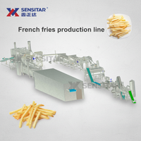 Sensitar Automatische Diepvriesfriet Productielijn Hoge Productiviteit Frituur- & Aardappelstokjesmachine