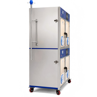 Cage de Récupération Professionnelle pour Animaux XY ACICU II avec Contrôle de la Gamme d'Oxygène, Chauffage PTC et Portes Transparentes