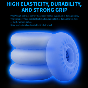 Rollers en Ligne Lumineux de Grossiste Freestyle en PU Résistant à l'Usure avec Roues Clignotantes, Tailles 64/68/70/72/76/80mm - Product Image 5