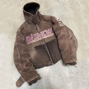 DiZNEW OEM Manufacturer Wholesale High Quality Custom Logo Designed Fashionable Winter Outdoor Men's Puffer Jacket