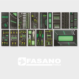 Juego de Herramientas de Reparación de Automóviles FASANO, Kit de Mecánico Profesional de 100 Piezas para Mantenimiento y Reparación de Automóviles - Product Image 3