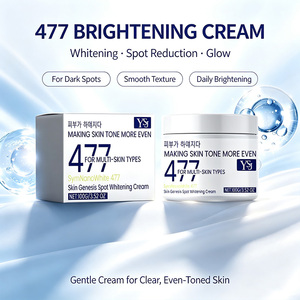 YSJ SymNanoWhite 477 <span class=keywords><strong>Crema</strong></span> Vegana Blanqueadora <span class=keywords><strong>de</strong></span> Manchas, <span class=keywords><strong>Anti</strong></span>-Pigmentación, Iluminadora, Tono Uniforme, Suave, No Pegajosa, Absorción Rápida, 100g, Para Todo Tipo <span class=keywords><strong>de</strong></span> Piel - Product Image 1