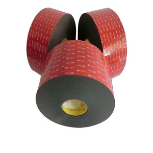 Nastro <span class=keywords><strong>Biadesivo</strong></span> 3M VHB <span class=keywords><strong>Nero</strong></span> ad Alte Prestazioni, 5930 e 5952, Spessore 0,8mm, Schiuma Resistente - Product Image 2