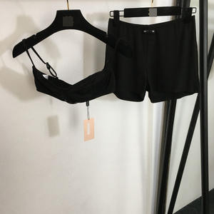 Nouveautés été 2026 : Ensemble de lingerie sexy pour femme – Soutien-gorge à armatures et caraco (au-dessus du genou) + Shorty côtelé court - Product Image 2