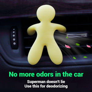 Diffuseur d'air pour voiture, parfum de voiture suspendu, purificateur d'air, parfum citron et lavande, placement sur grille d'aération, cadeau, pas besoin d'électricité, 5 ans - Product Image 3