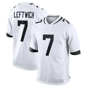 Venta al por mayor 2025 Camiseta de fútbol americano Pantalones cortos cosidos de alta calidad Características 7 Brian Thomas Jr 16 Trevor Lawrence Colores Teal - Product Image 4