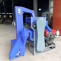 Machine à décortiquer le riz à haute efficacité 6N-70 pour usage commercial avec élévateur et fonction de séparation des sonnets fins