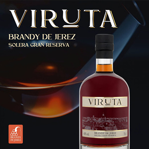 Brandy Viruta Gran Reserva, Hecho en España, 8 Años de Añejamiento, Brandy Español de Jerez, Brandy Tradicional, 700ml - Product Image 4