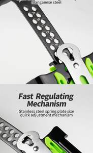 Ramponi da Arrampicata su Ghiaccio in Acciaio al Manganese a Mezza Chiusura, 14 Denti, Antiscivolo per Neve e Ghiaccio, Portatili - Product Image 2