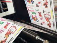 Mesin Cetak Flexo Otomatis 4 Warna Tipe Stack untuk Kemasan Kertas