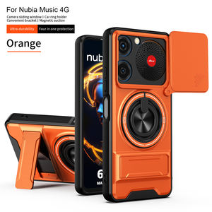 Accessoires mobiles, coque de protection rigide magnétique pour téléphone portable, coque arrière pour ZTE Nubia Music <span class=keywords><strong>4G</strong></span> - Product Image 5