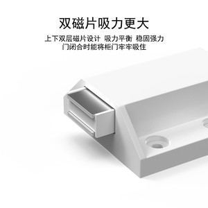 Charnières de porte d'armoire à verre Xianying en acier inoxydable avec fermeture magnétique pour portes simples ou doubles, design moderne et épuré - Product Image 4