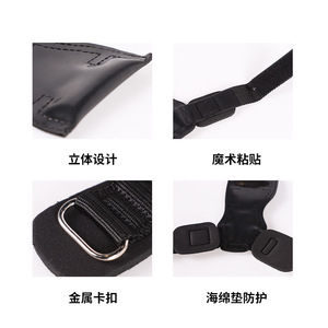 Protecteur de main en caoutchouc pour fitness, antidérapant, résistant à l'usure, coussinet épaissi réglable pour exercices de musculation avec barre de musculation - Product Image 5