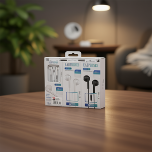 Cuffie auricolari con microfono ST-983 12U Auricolari musicali cablati 12 pezzi - Product Image 1